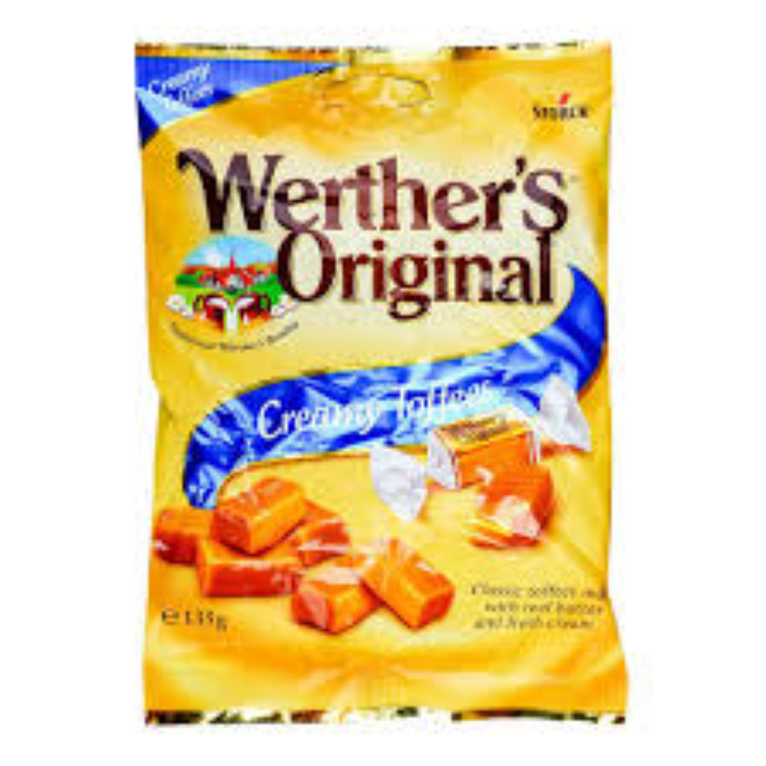 WERTHERS ORIGINAL CREAMY TOFFEE 135G